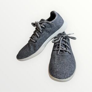 Allbirds Men's Wool Runner Black Charcoal Gray Running Shoes Sneakers Size 13